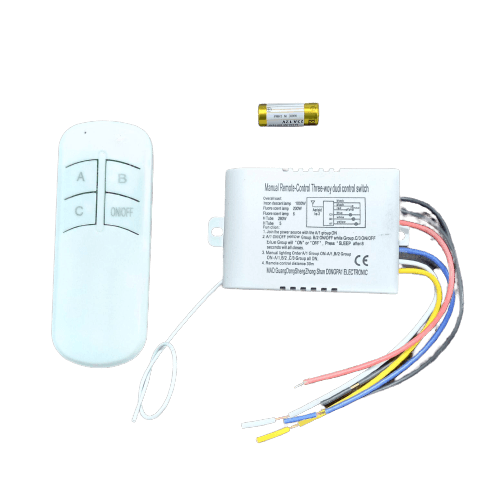 3 Channel Remote Control Switch For 220v Load