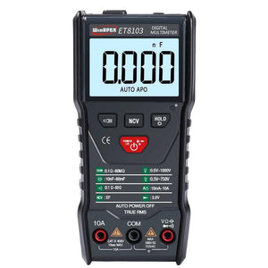 Winapex Et8103 Lcd Auto Measure Digital Multimeter 6000 Counts