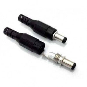 Dc Power Connector Male 5.5mm External X 2.1mm Internal Dia
