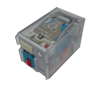 Finder Relay 12vdc 10a 60.12 With 8pin Rail-mount Relay Socket Relay Base