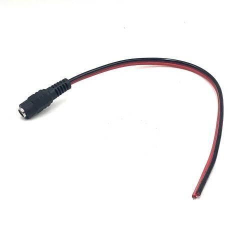 12v Dc Female Connector Power Cable Wire Dc Jack Female