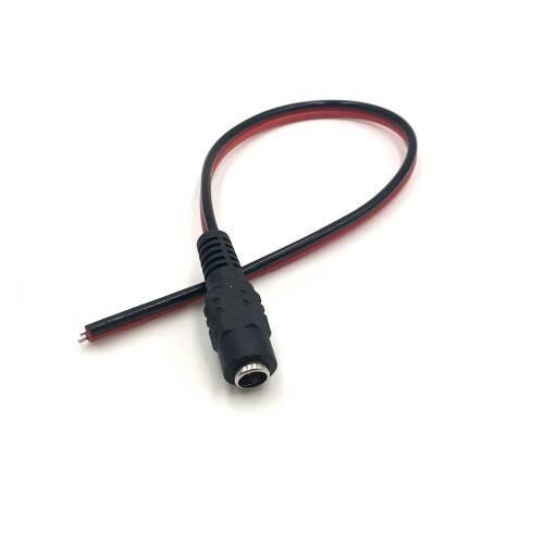 12v Dc Female Connector Power Cable Wire Dc Jack Female