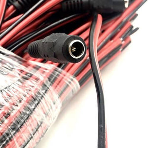 12v Dc Female Connector Power Cable Wire Dc Jack Female