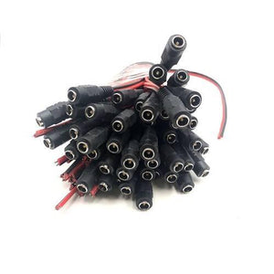 12v Dc Female Connector Power Cable Wire Dc Jack Female