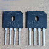 Gbu810 Ac Bridge Rectifier, Full Wave 8amp 1000v
