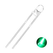 Led 3mm Green Crystal Led Super Bright