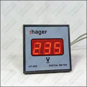 Hager Ht-60s Digital Meter