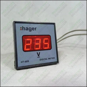 Hager Ht-60s Digital Meter