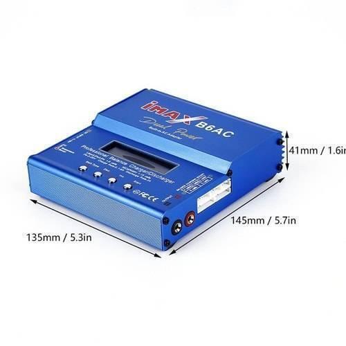 Imax 80w Nimh 3s Rc Lipo Battery Balance Charger Discharger B6ac