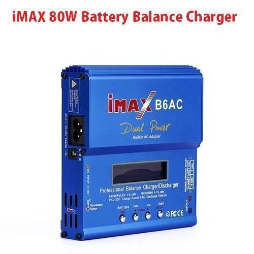 Imax 80w Nimh 3s Rc Lipo Battery Balance Charger Discharger B6ac