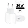 Apple Iphone Charger 20w Usb-c Power Adapter
