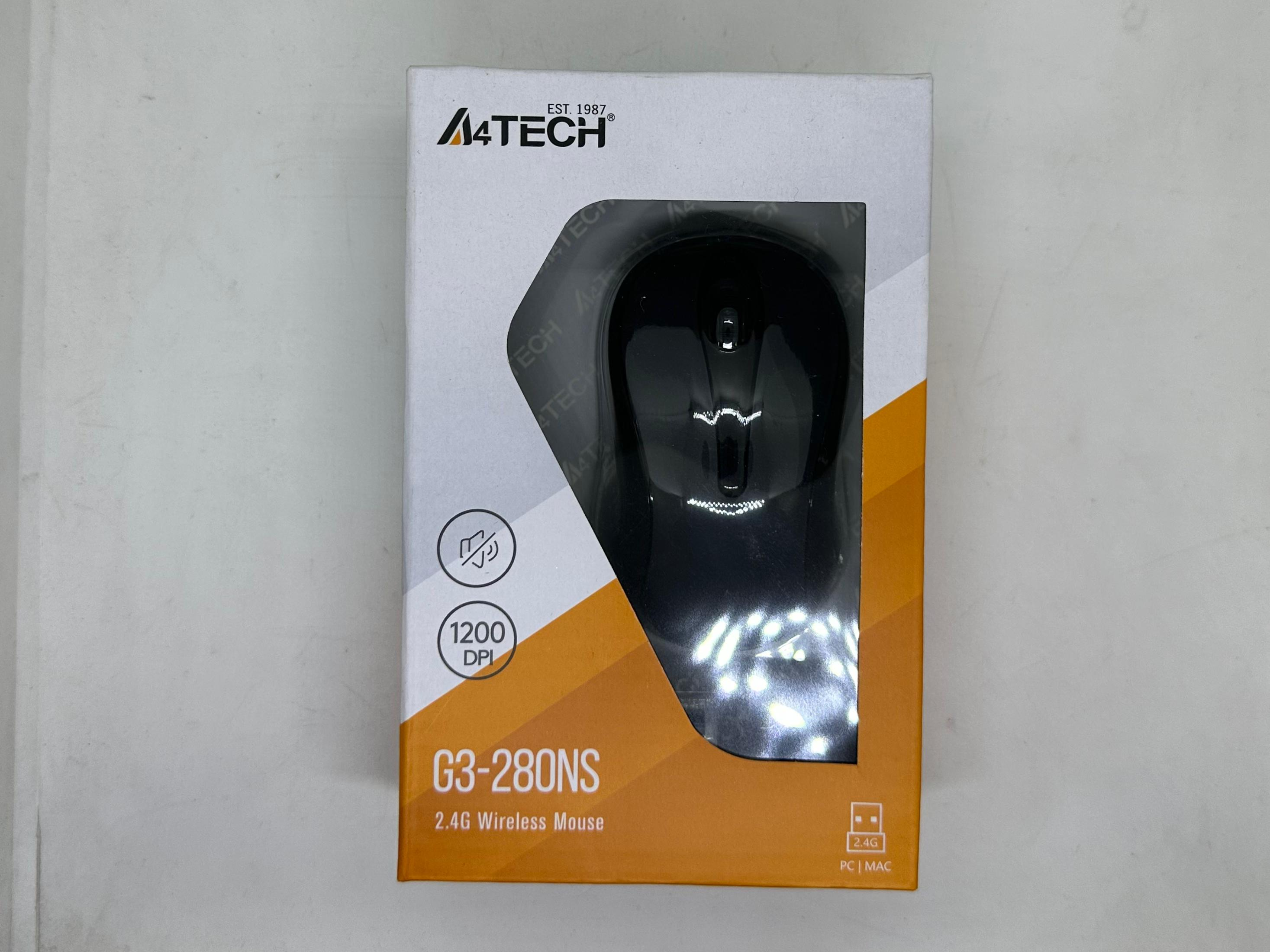 A4tech G3-280ns 2.4g Wireless Mouse – 1200 Dpi V-track Silent