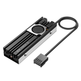 Ineo M.2 Heatsink Ssd Cooler With 20mm Cooling Fan - Model C2600-ii For Nvme 2280 Ssd