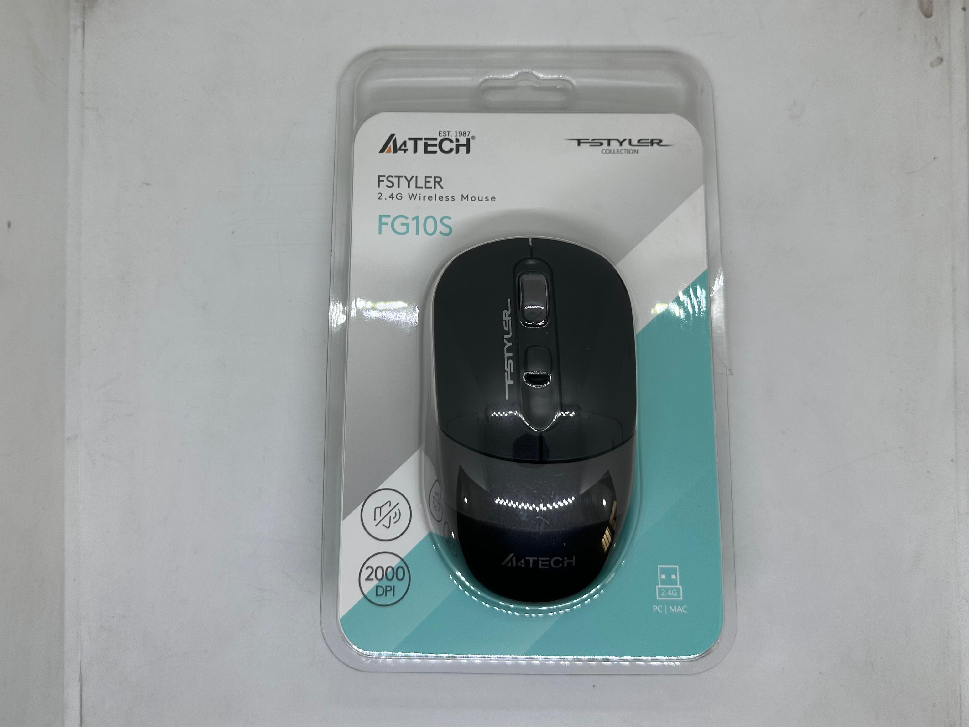 A4tech Fstyler Fg10s 2.4g Wireless Mouse – 2000 Dpi Silent Click
