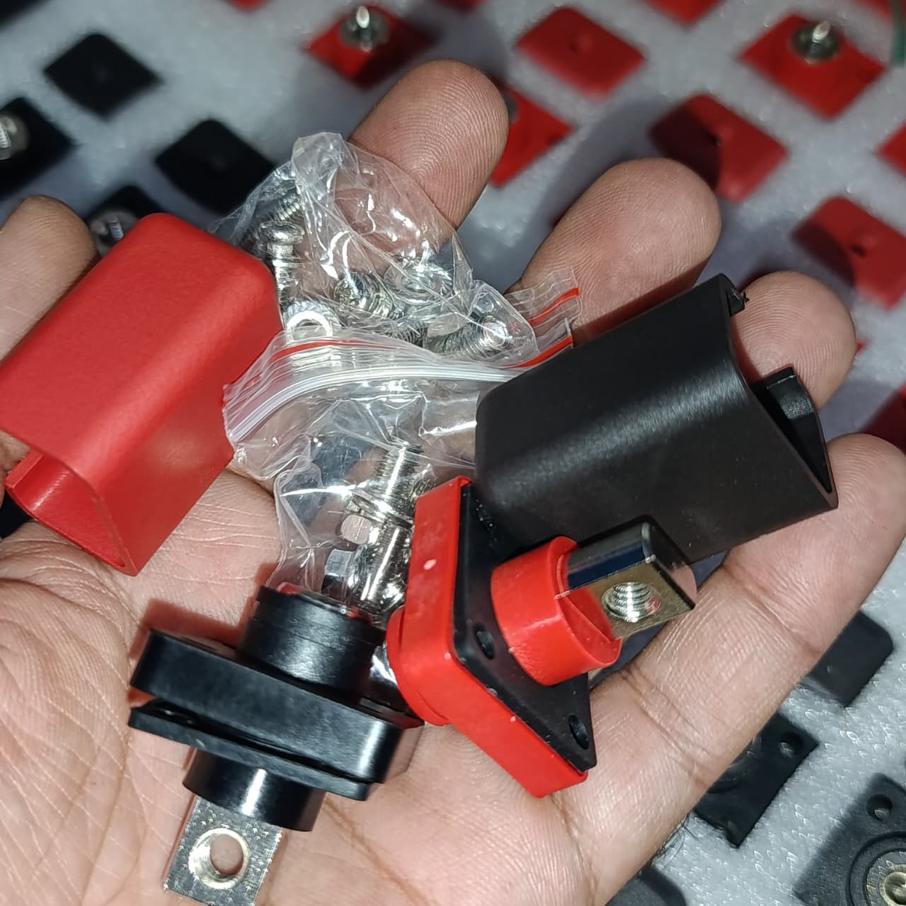 Lithium Battery Power Terminal All-Copper Quick Connector Pair 120A