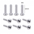 100pcs Pack 12mm M3 Screw