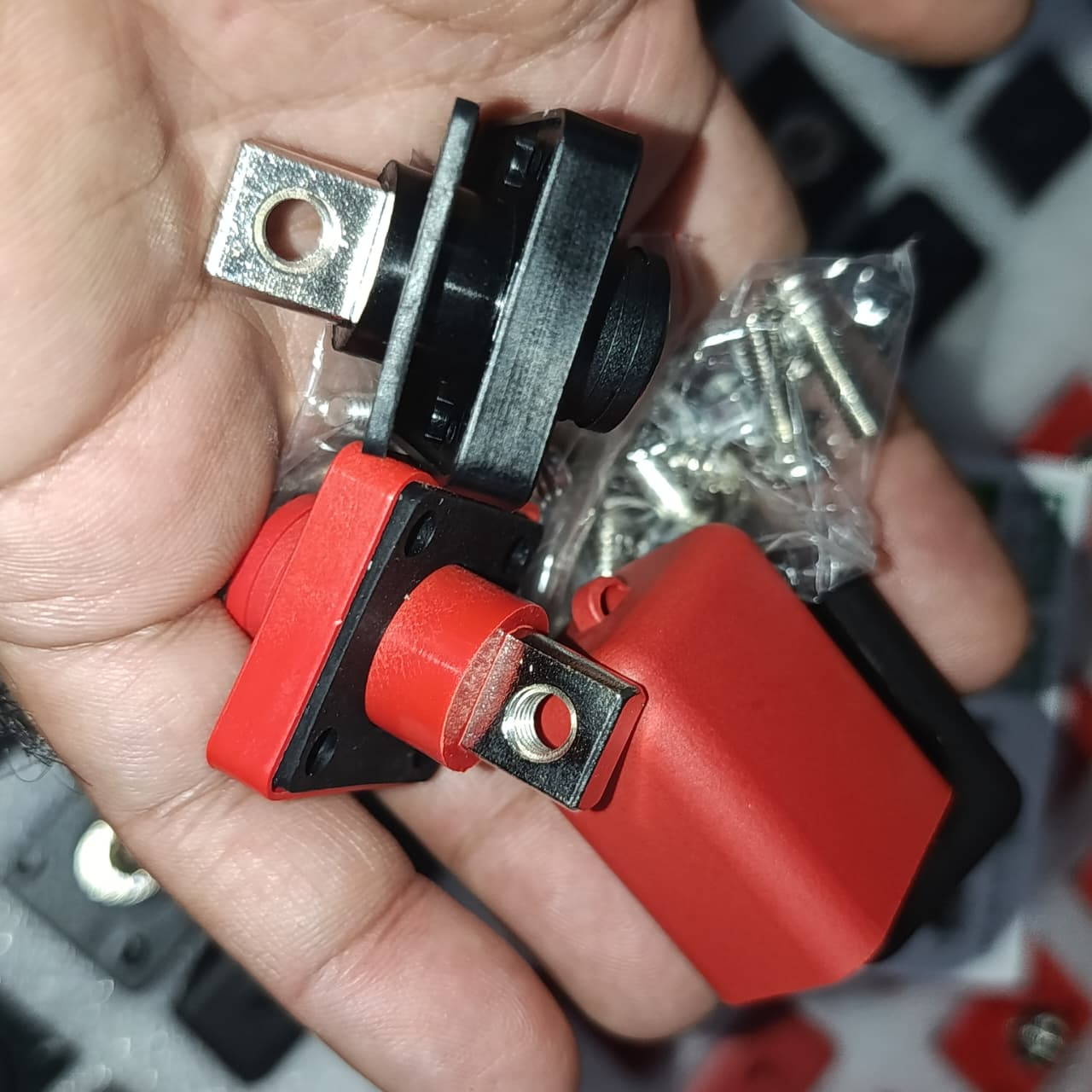 Lithium Battery Power Terminal All-Copper Quick Connector Pair 120A