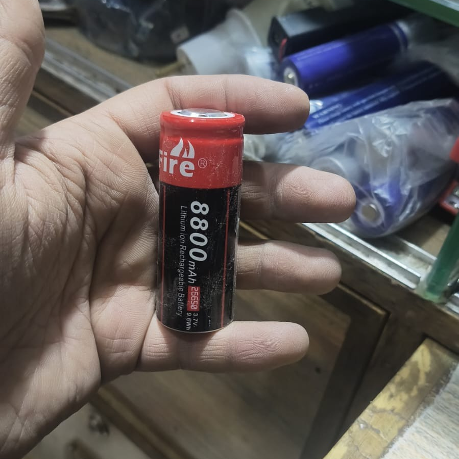 26650 Rechargeable Li-ion Battery Cell 4000mAh