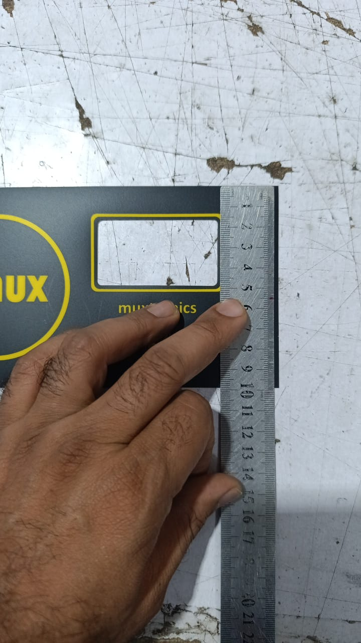 Hybride Lcd Sticker Idm-7 Sticker For Graphical Lcd Based Local Solar Inverter