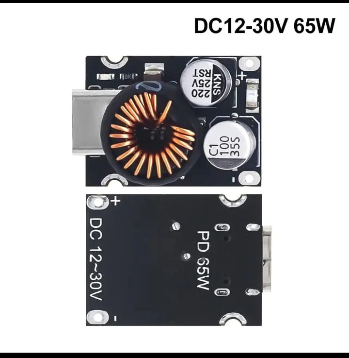DC 12-30V 65W PD Fast Charging Module