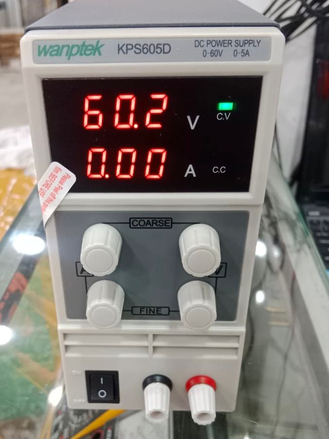 Wanptek KPS605D DC Power Supply 0-60V 0-5A Adjustable Bench Power Supply