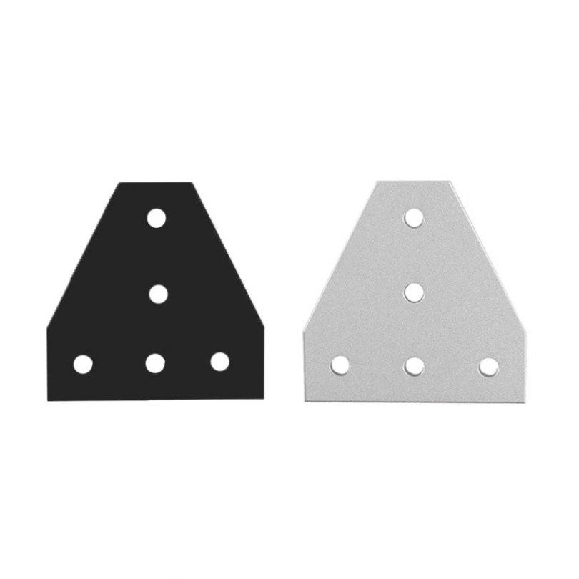 2020 T Type Corner Outer Pyramid Type Fitting For Aluminium Profile