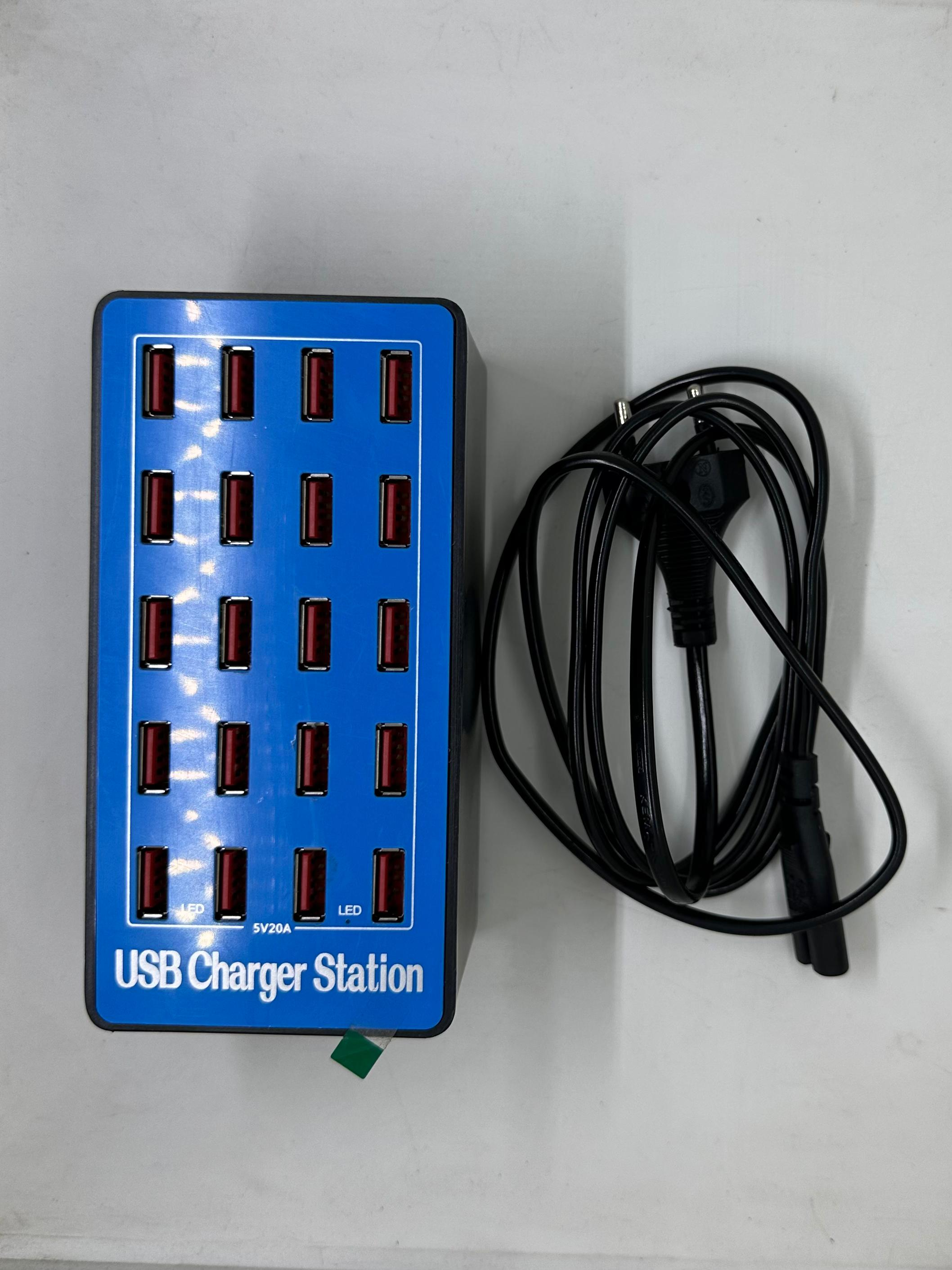 20-port Usb Charger Station 5v 16a Smart Charger (wlx A5)