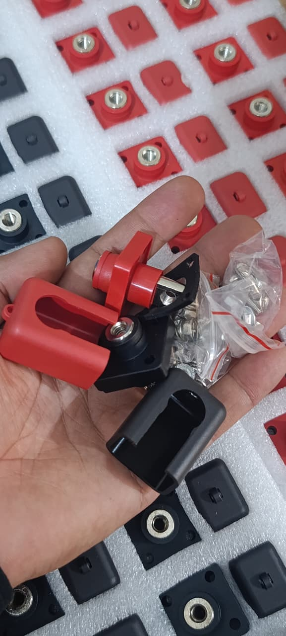 Lithium Battery Power Terminal All-Copper Quick Connector Pair 120A