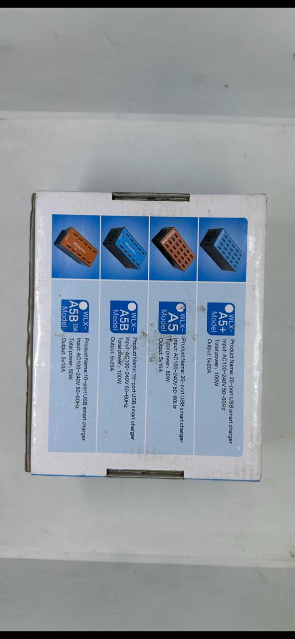 20-port Usb Charger Station 5v 16a Smart Charger (wlx A5)