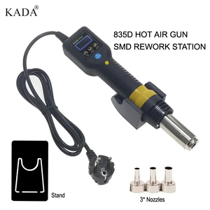 Kada 835d Hot Air Gun Smd Rework Station Thermo Control Anti Static Portable Smd Rework Station