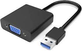 Usb To Vga Converter Cable Adapter Cable Converter Dsub 15-pin Connector