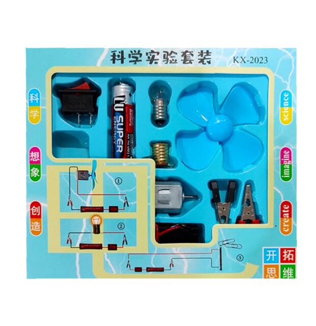 K130 Discover The Magic Of Electricity: Diy Kids Science Circuit Kits
