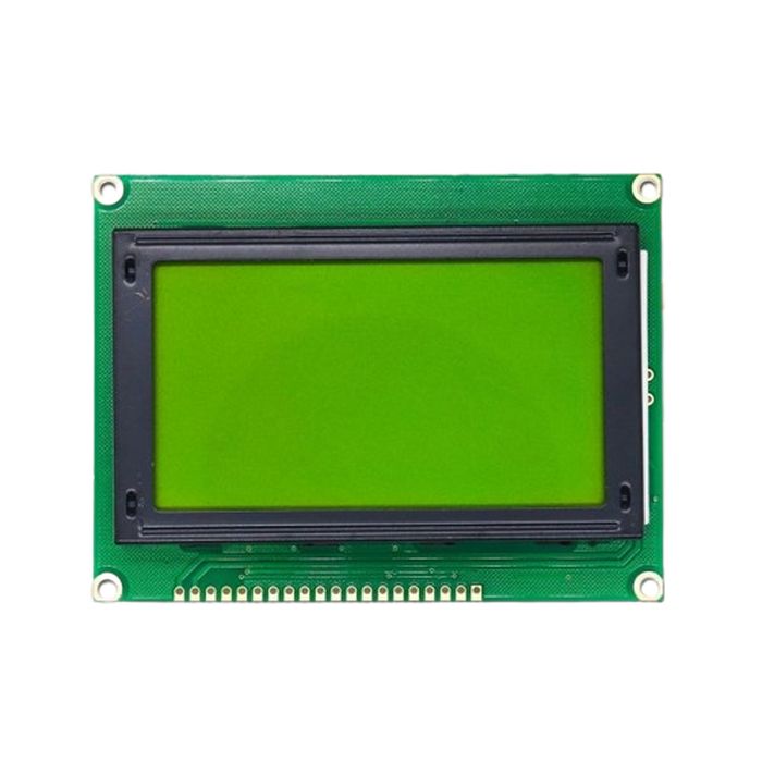 128x64 Yellow/green Color Lcd Display Module (jhd12864e)