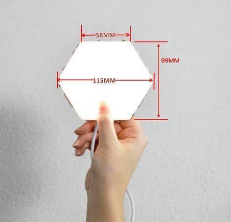 Red Touch Light Wall Mount Magnetic Modular (1pc)