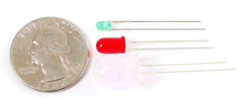 10mm Red Led Light Emitting Diode