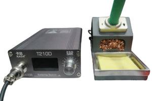 Kada T210d Thermostatic Soldering Station – 75w, Adjustable Temperature 120–450°c, Led Display, Auto Sleep, Pid Control