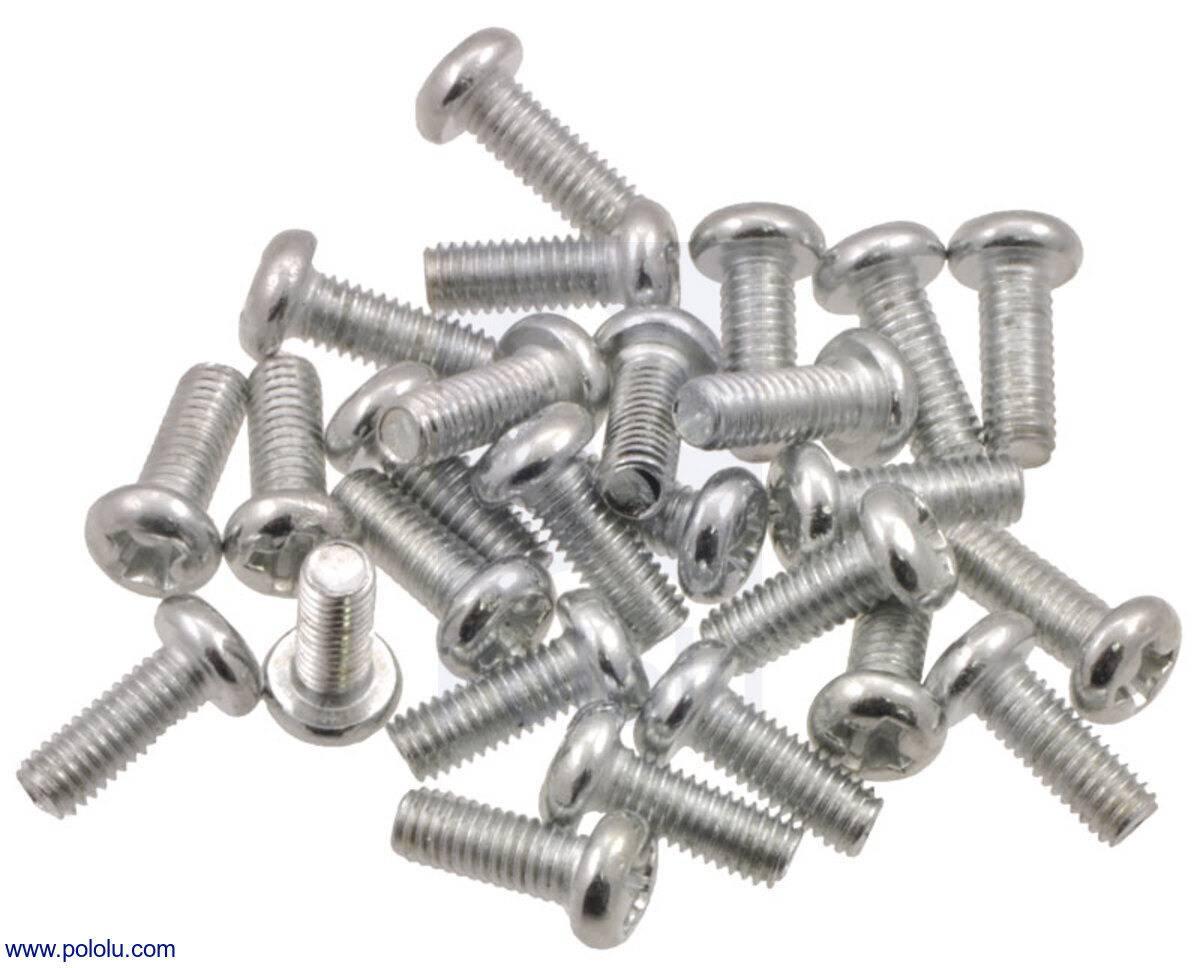 100pcs M3 Screw 10mm