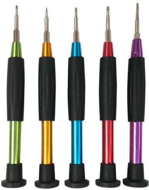 5 in 1 M8222 Precision Screwdriver Set Multi Color For Mobile Repair