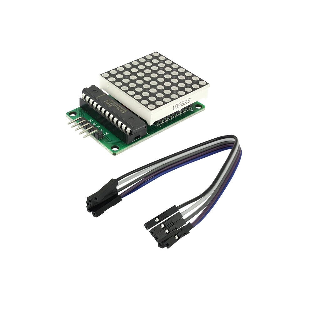 8x8 Dot Led Matrix Mcu Control Display Module Max7219