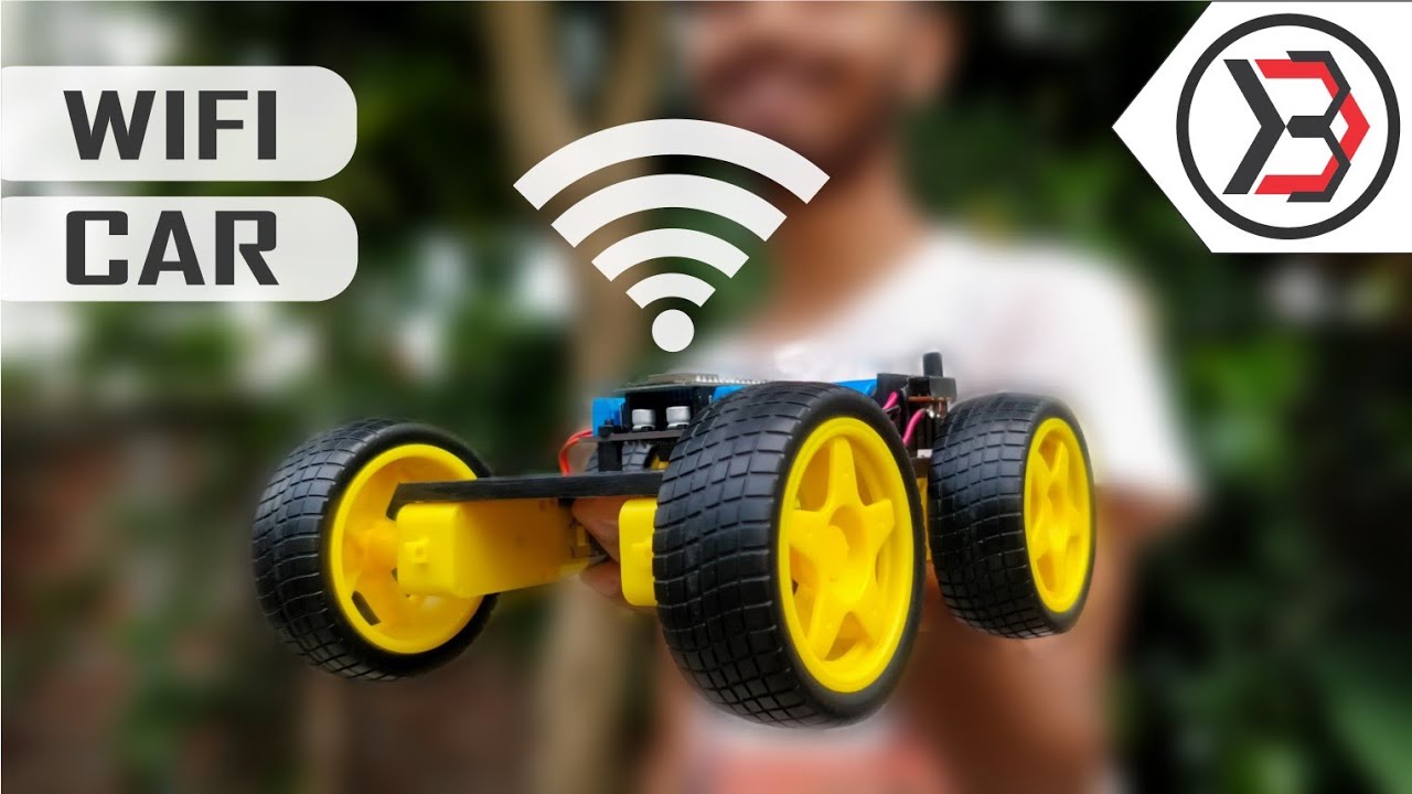 Diy Simple Wifi Controlled Robot Car Parts Not Pre Assembled