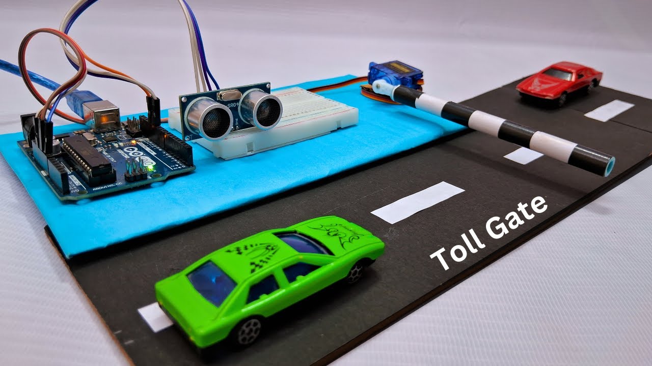 Automatic Car Parking Toll Gate System