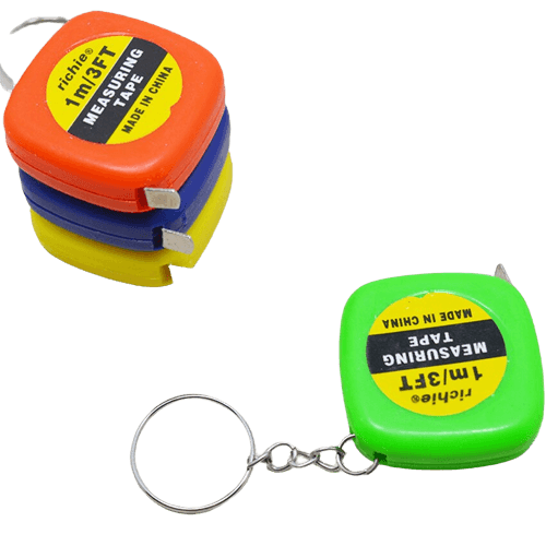 1m/ 3ft Pocket Size Inchies Tape And Measuring Tool