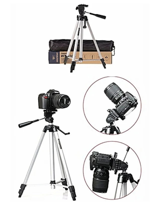 330a Tripod Mobile + Camera Stand Professional Stand For Tik Tokers & Youtubers