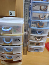 260mm x 180mm 140mm 5 Slot Organizer Box
