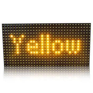 P10 Yellow Led Display Panel Led Module