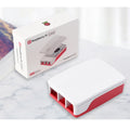 Official Raspberry Pi Case for Raspberry Pi 5, Built-in Cooling Fan, Red/White Color