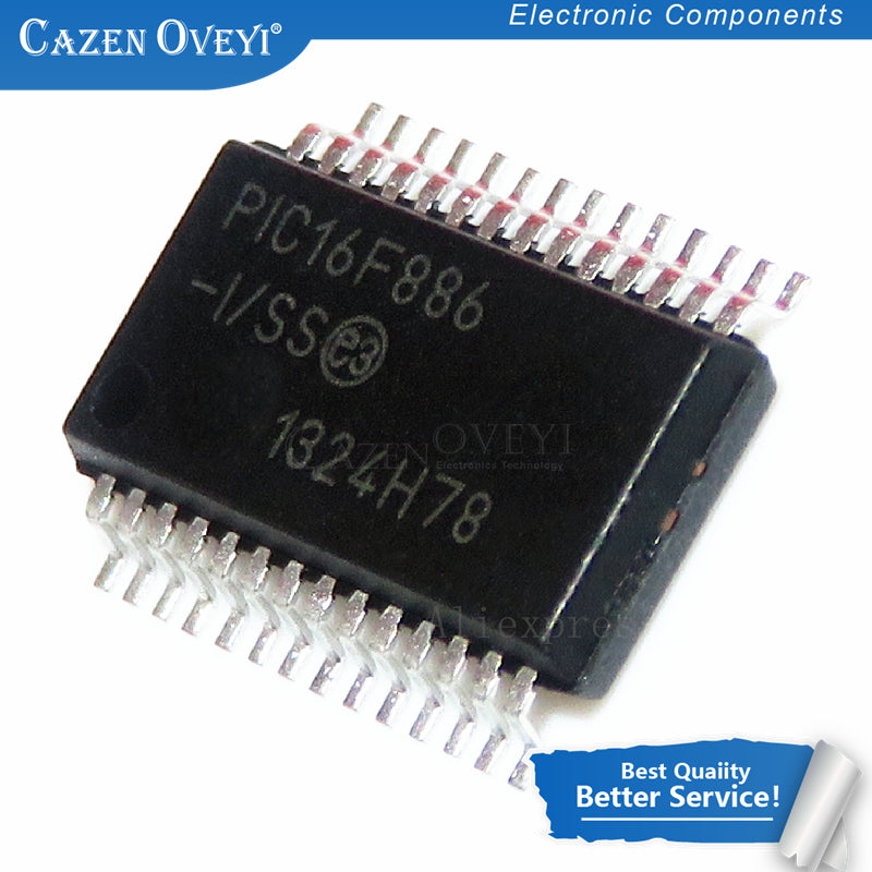 PIC16F886 ISO SOIC28 Microcontroller Legs may be bend a little bit