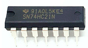Sn74hc21n 74hc21 Dual 4-input Positive-and Gates Breadboard-friendly Ic Dip-14