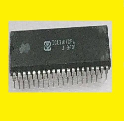 Simple Digital Voltmeter Ic Icl7107