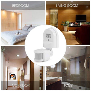 220v Automatic Infrared Pir Led Motion Sensor Detector Switch